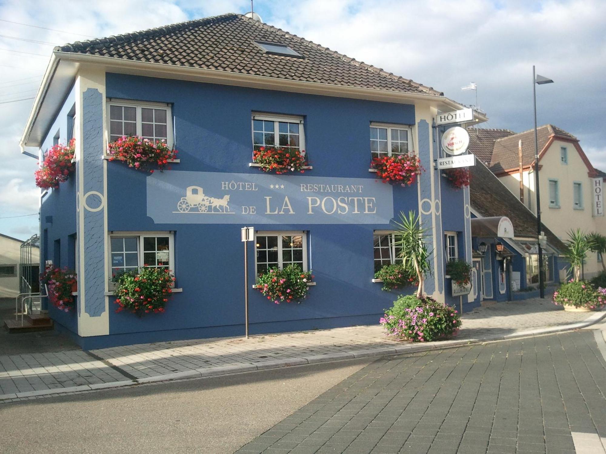 Bantzenheim Hotel Restaurant De La Poste Mulhouse Ottmarsheim المظهر الخارجي الصورة